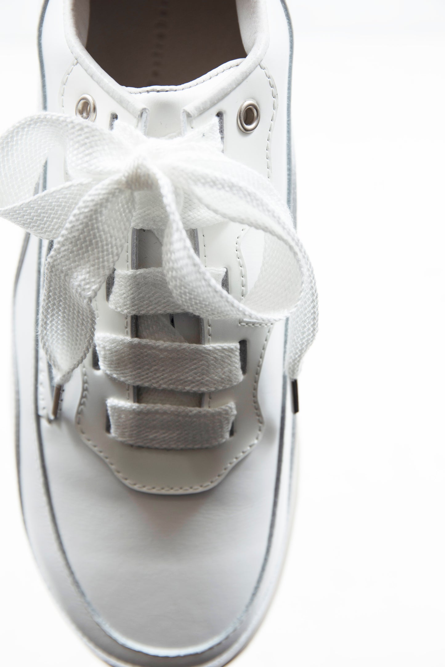 <LAST 1点> *限定* LBLM-SHOES02 | コンビネートプラットフォームスニーカー | OFF WHITE