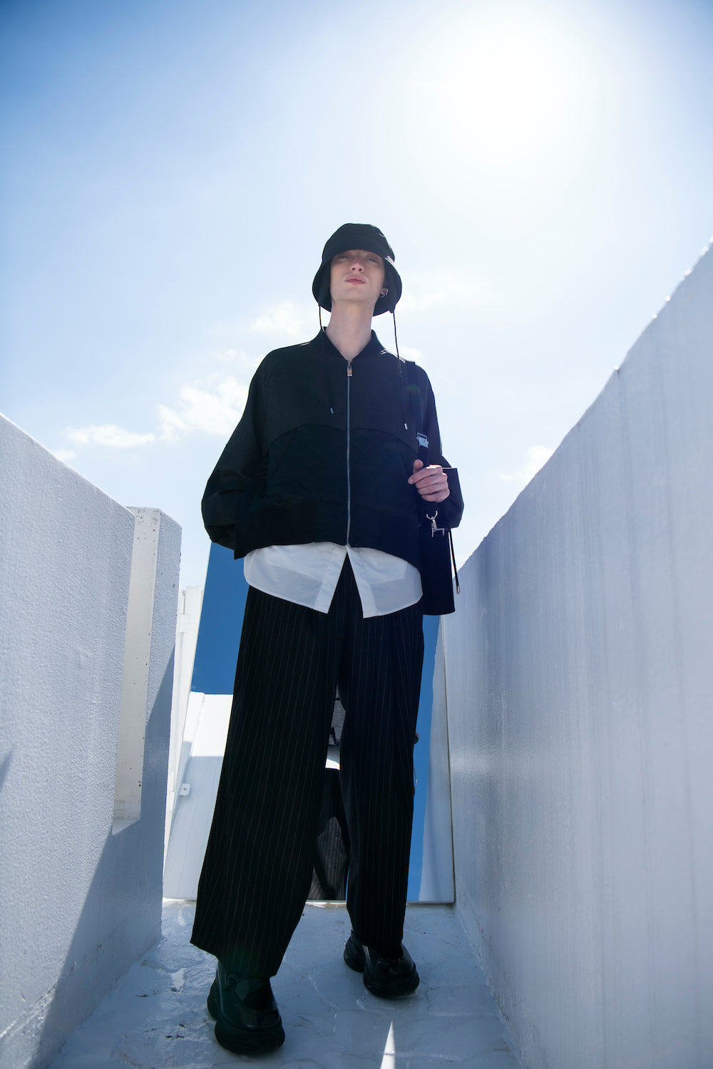 LB23AW-BL01-CWE | コミカルフォームエクセレントスーベニアジャケット | IRON