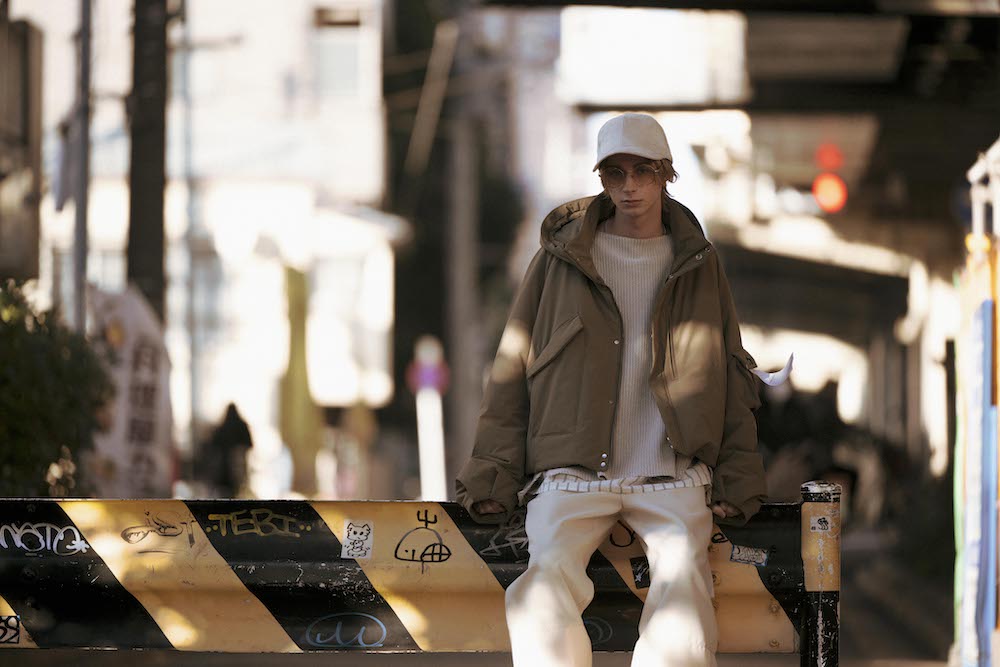 LB24AW-PT07-ADK | サイドジップペインタートラウザー | IVORY