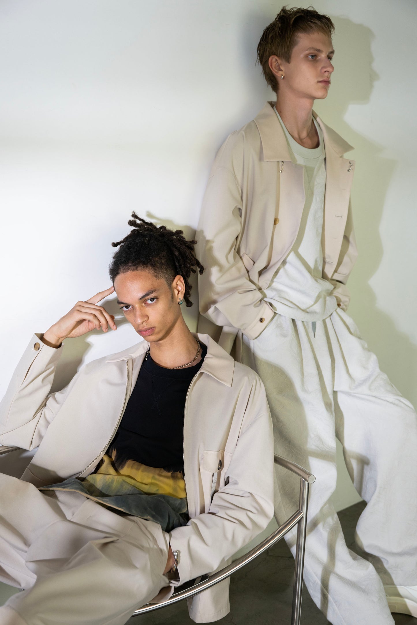 LB26SS-SH10-BDS | オリジナル3レイヤー ジップフライカバーオール | NATURAL