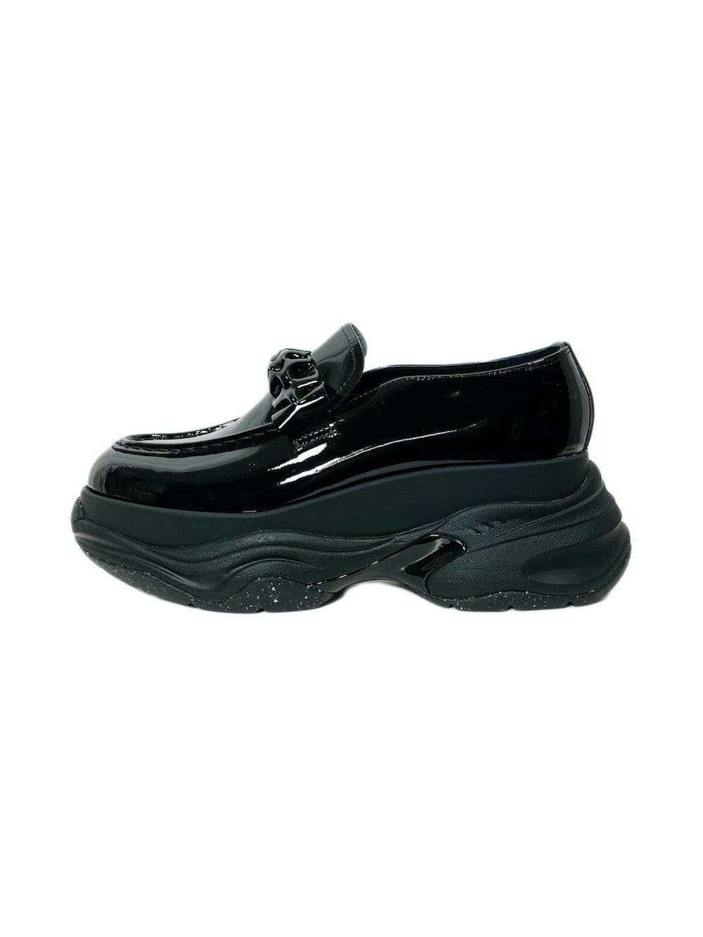 LB22AW-SHOES01 #ENAMEL BLACK.