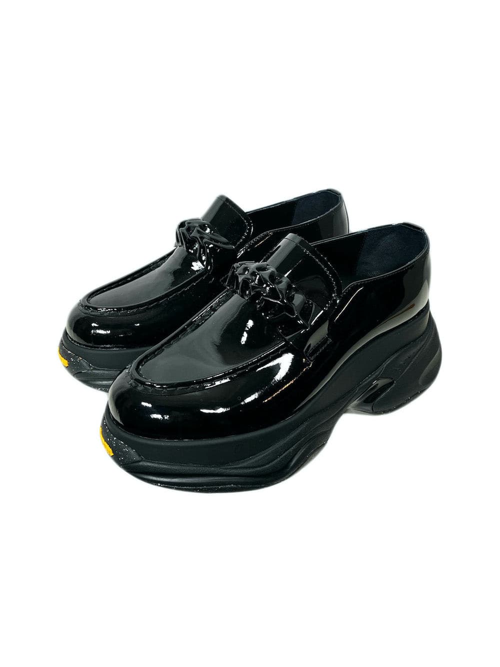 LB22AW-SHOES01 #ENAMEL BLACK.