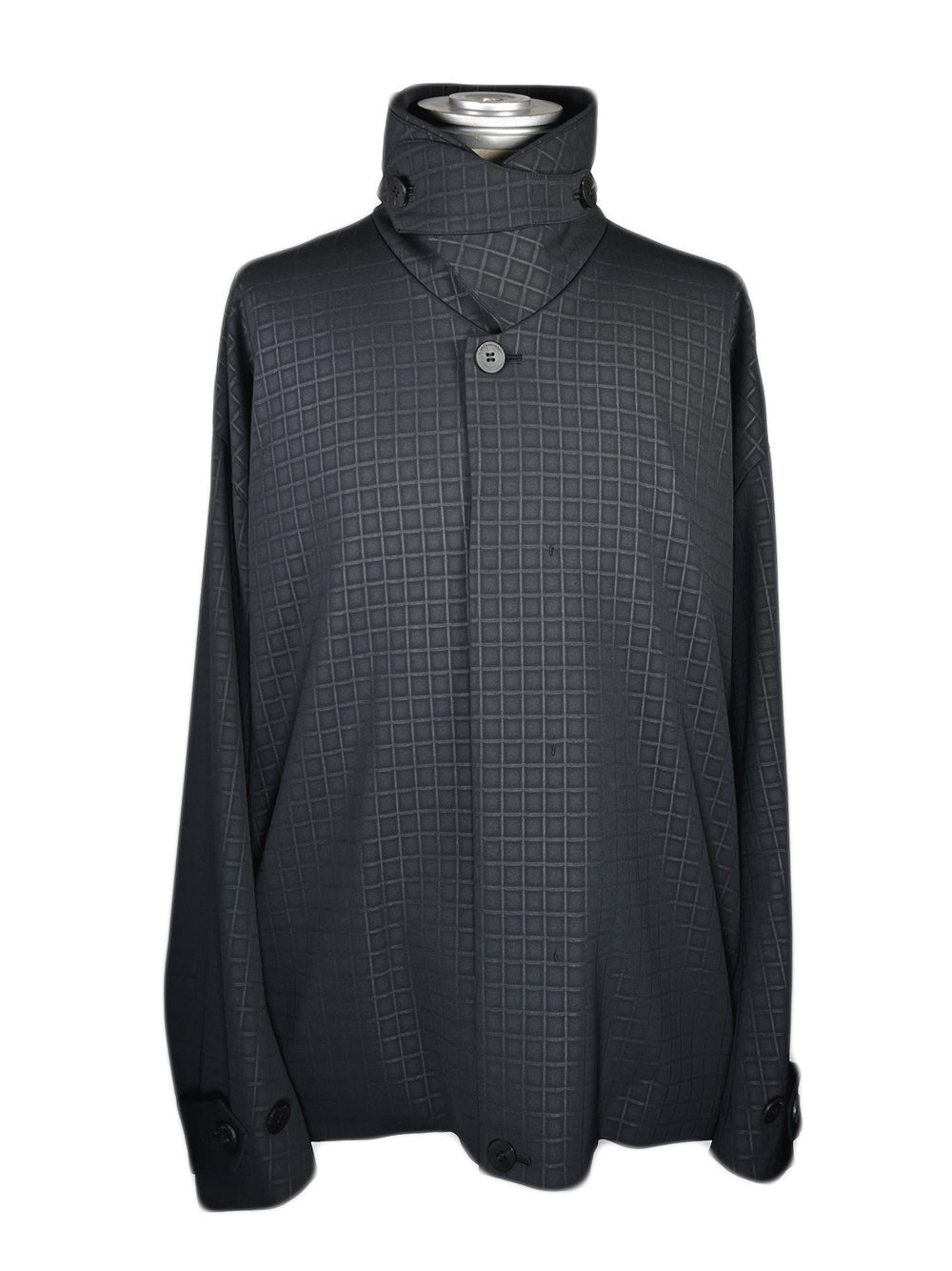 LB23SS-BL02-ERW | エンボスリリーワルツデッキジャケット | BLACK