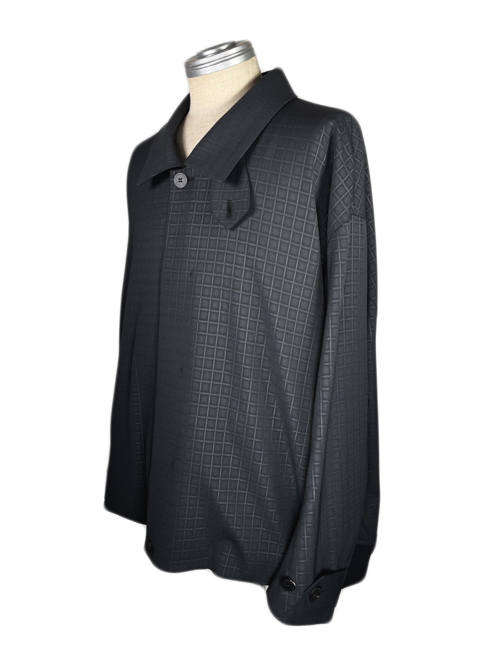 LB23SS-BL02-ERW | エンボスリリーワルツデッキジャケット | BLACK