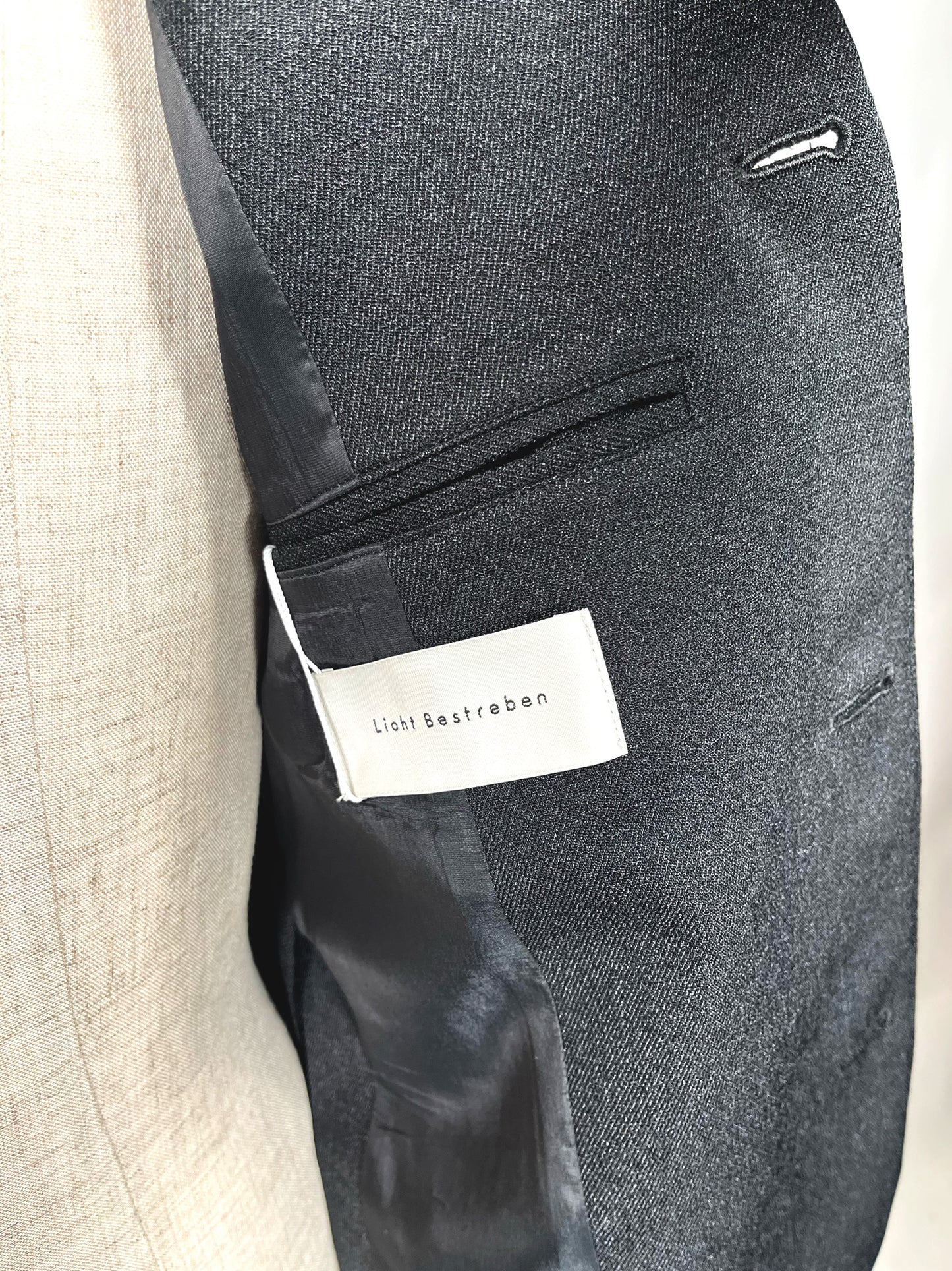 LB23SS-JK05-ALN | 3Bサイドベンツジャケット | BLACK