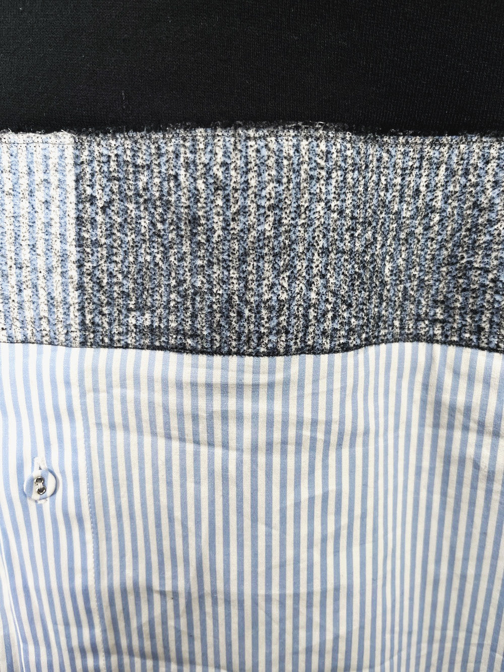 LB23SS-PO03-NDP | ニードルパンチドッキングプルオーバー | SAXSTRIPE×BLACK