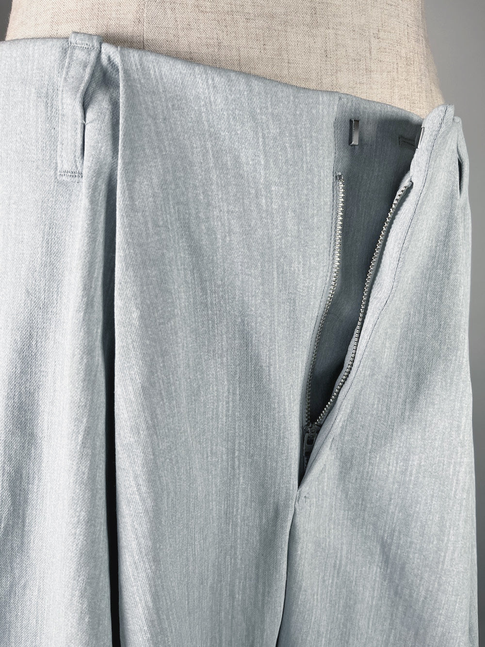 LB23SS-PT05-PDN | ピグメントダイドポケットタックワイドパンツ | WHITE PIGMENT DYED