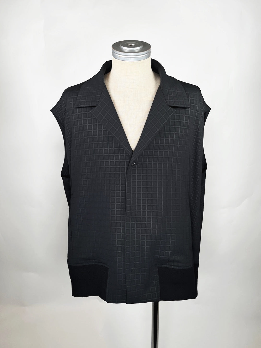 LB23SS-SJK03-ERW | エンボスリリーワルツデタッチャブルサマージャケット | BLACK