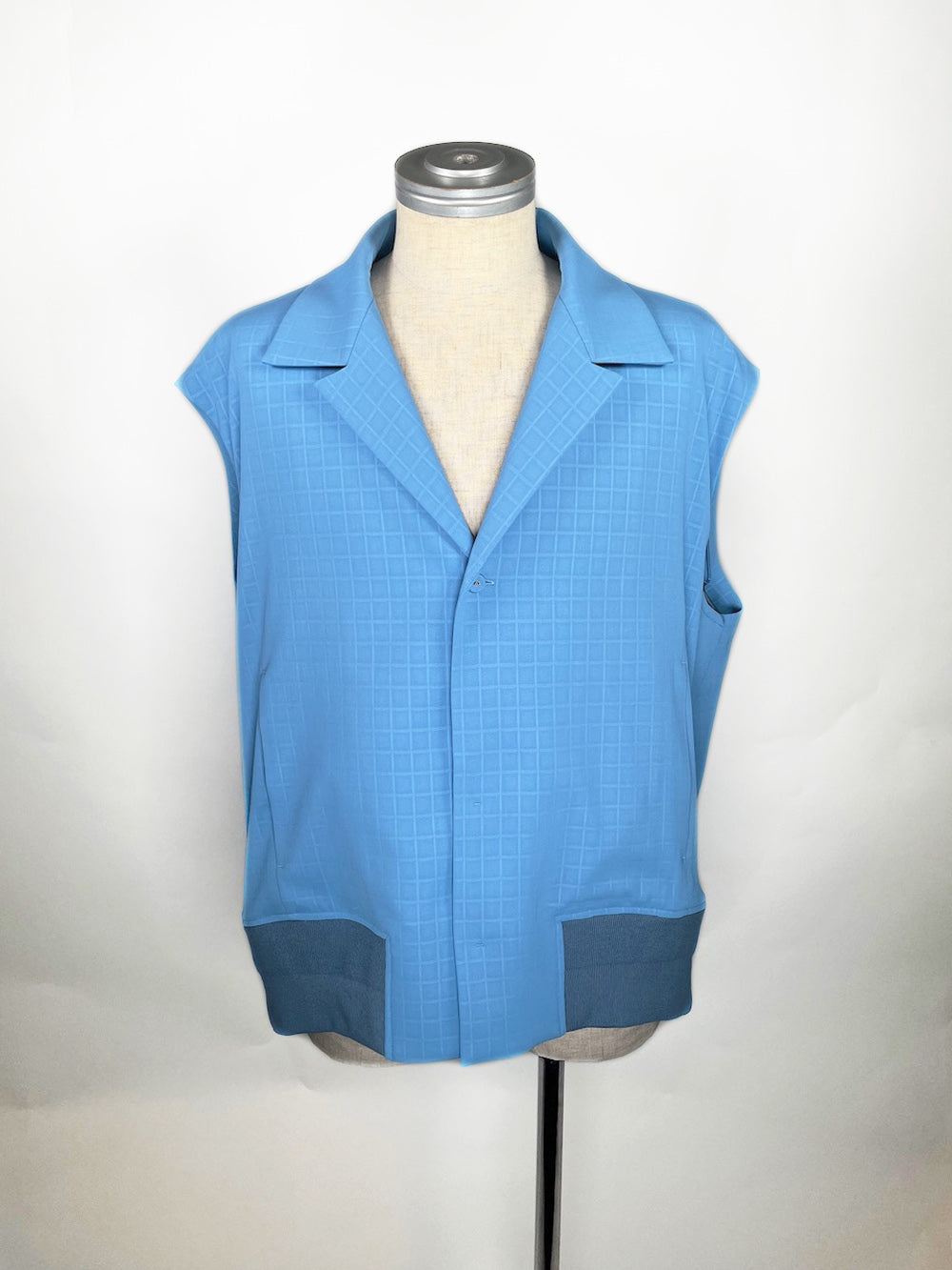 LB23SS-SJK03-ERW | エンボスリリーワルツデタッチャブルサマージャケット | ROYALBLUE