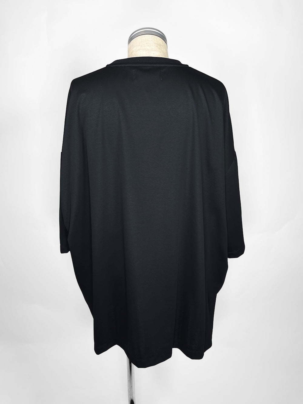 LB23SS-TE03-FPR | ミックスプリントサイドベントTシャツ | BLACK