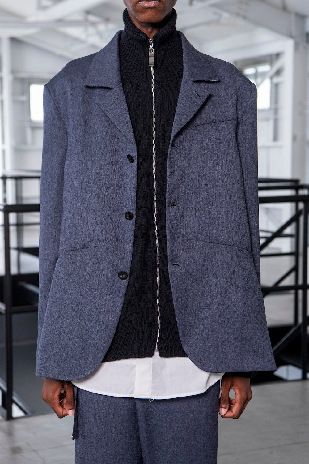 LB23SS-JK05-ALN | 3Bサイドベンツジャケット | INK