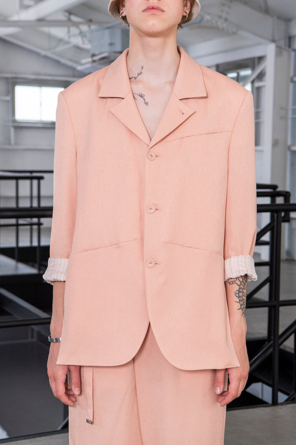 LB23SS-JK05-ALN | 3Bサイドベンツジャケット | CORAL