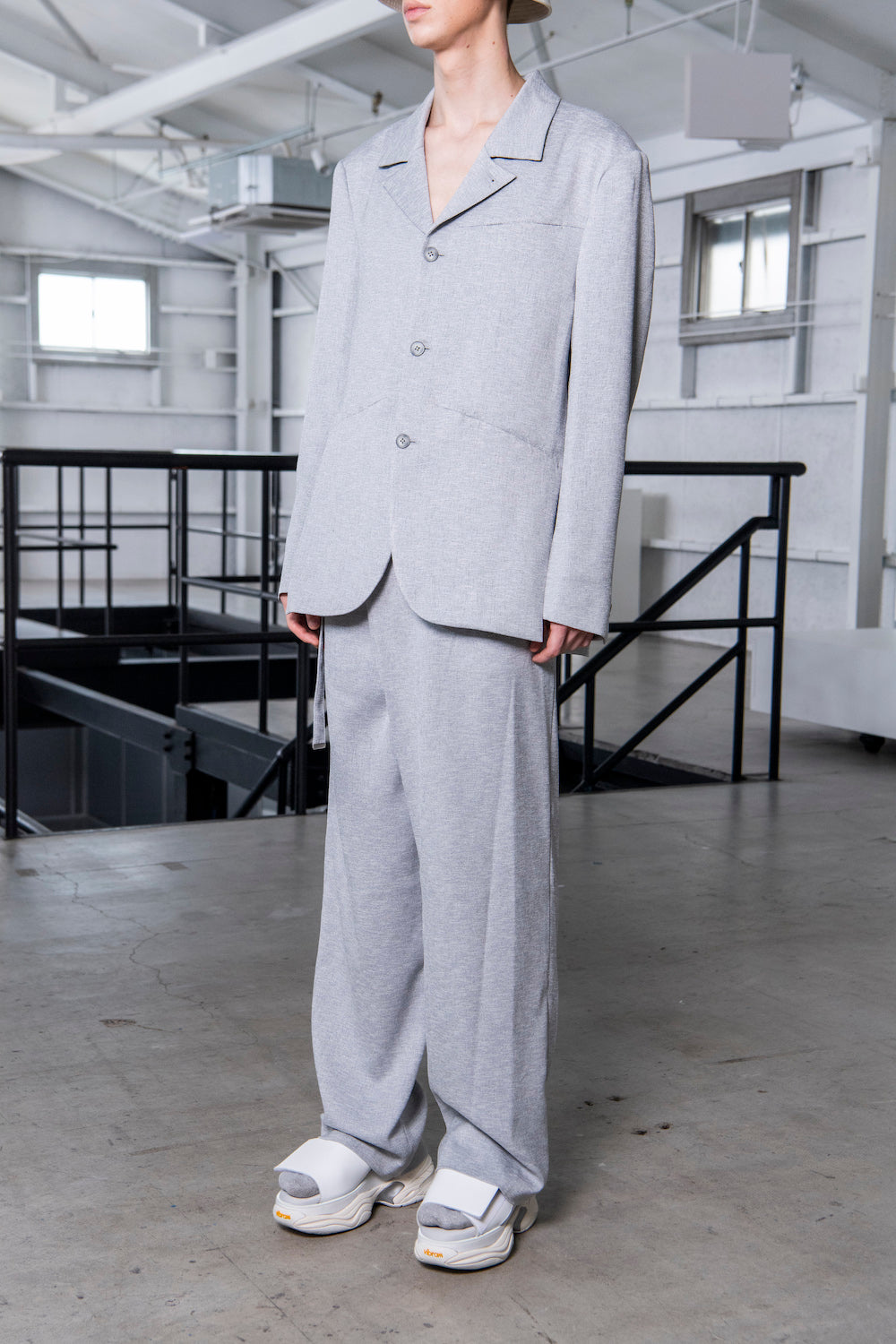 LB23SS-JK05-ALN | 3Bサイドベンツジャケット | GRAYMARL