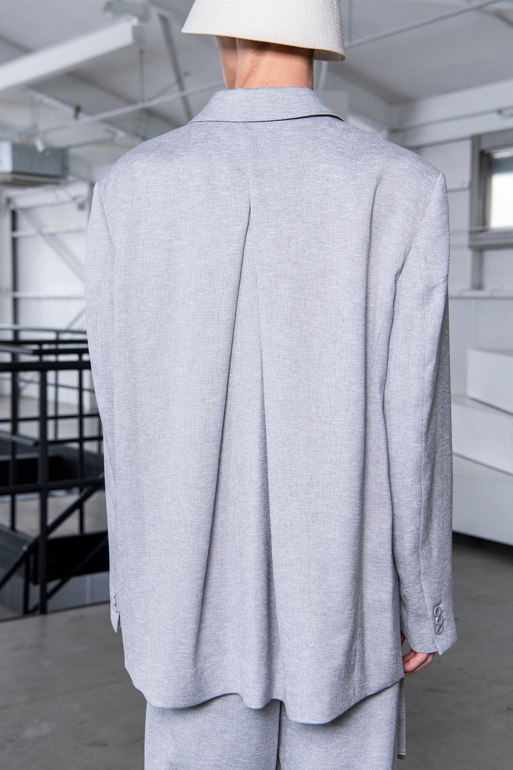 LB23SS-JK05-ALN | 3Bサイドベンツジャケット | GRAYMARL