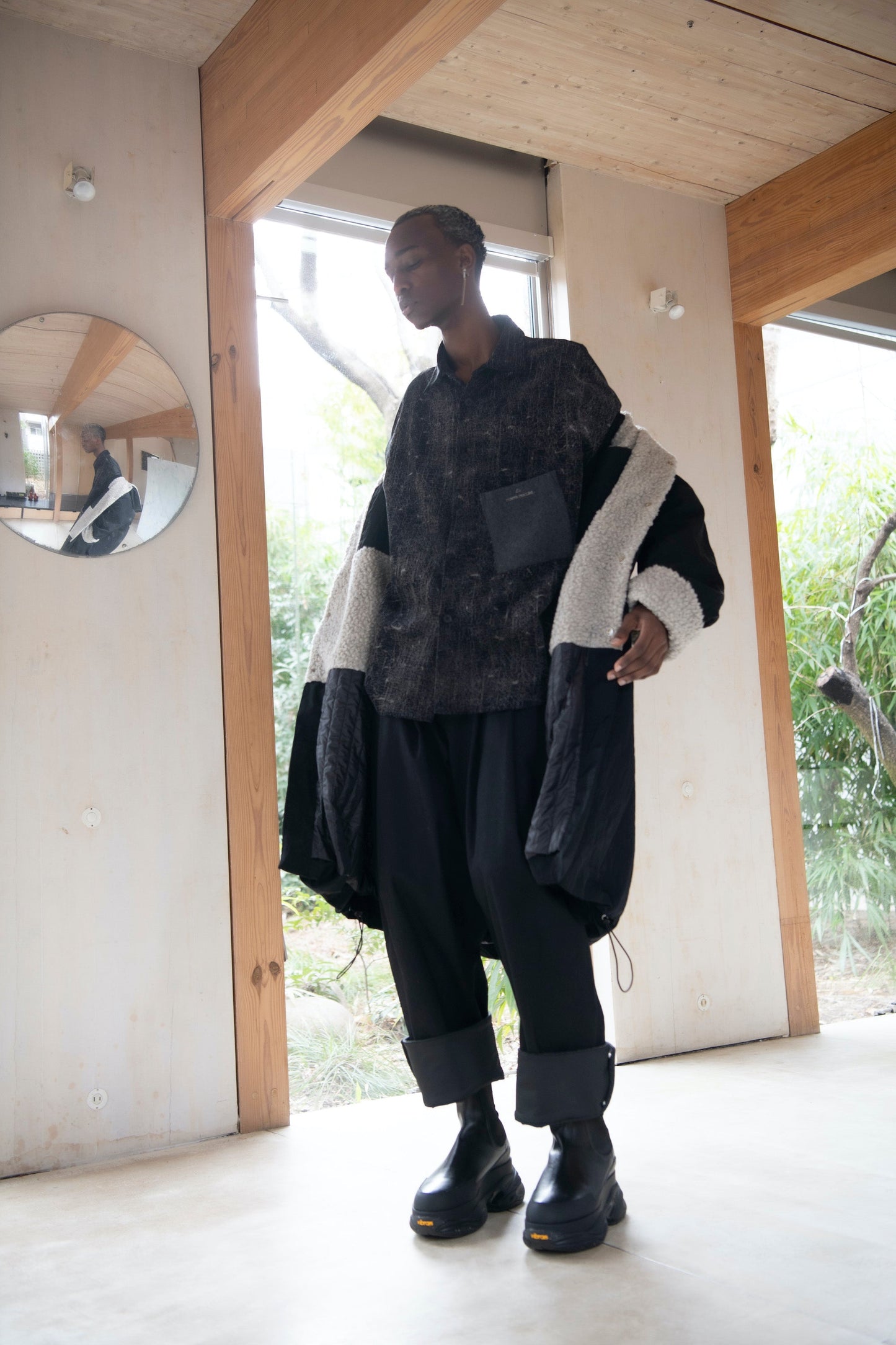 LB22AW-SH01-WS #BALM×OFFWHITE.