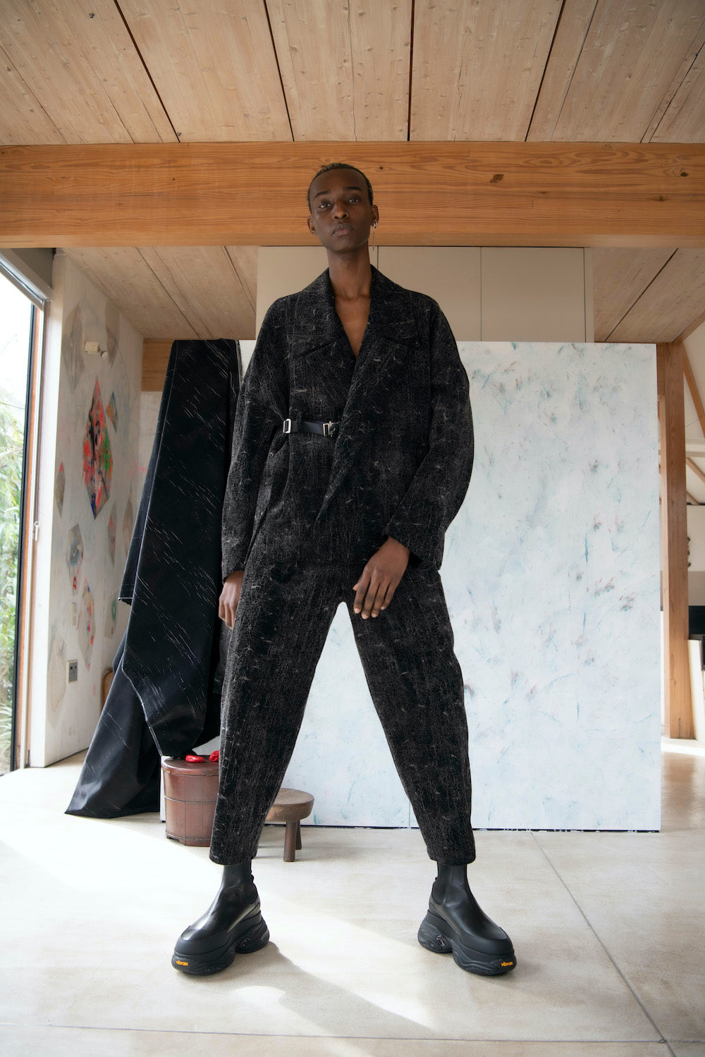 LB22AW-PT02-CRK  #BLACKandCRACK.