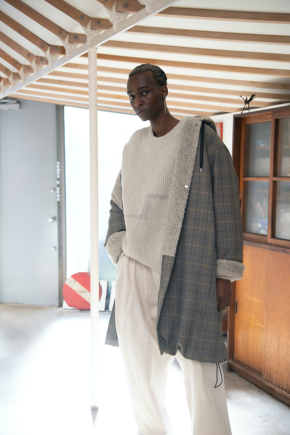 LB22AW-CO02-VCK #YELLOW TATTERSALL.