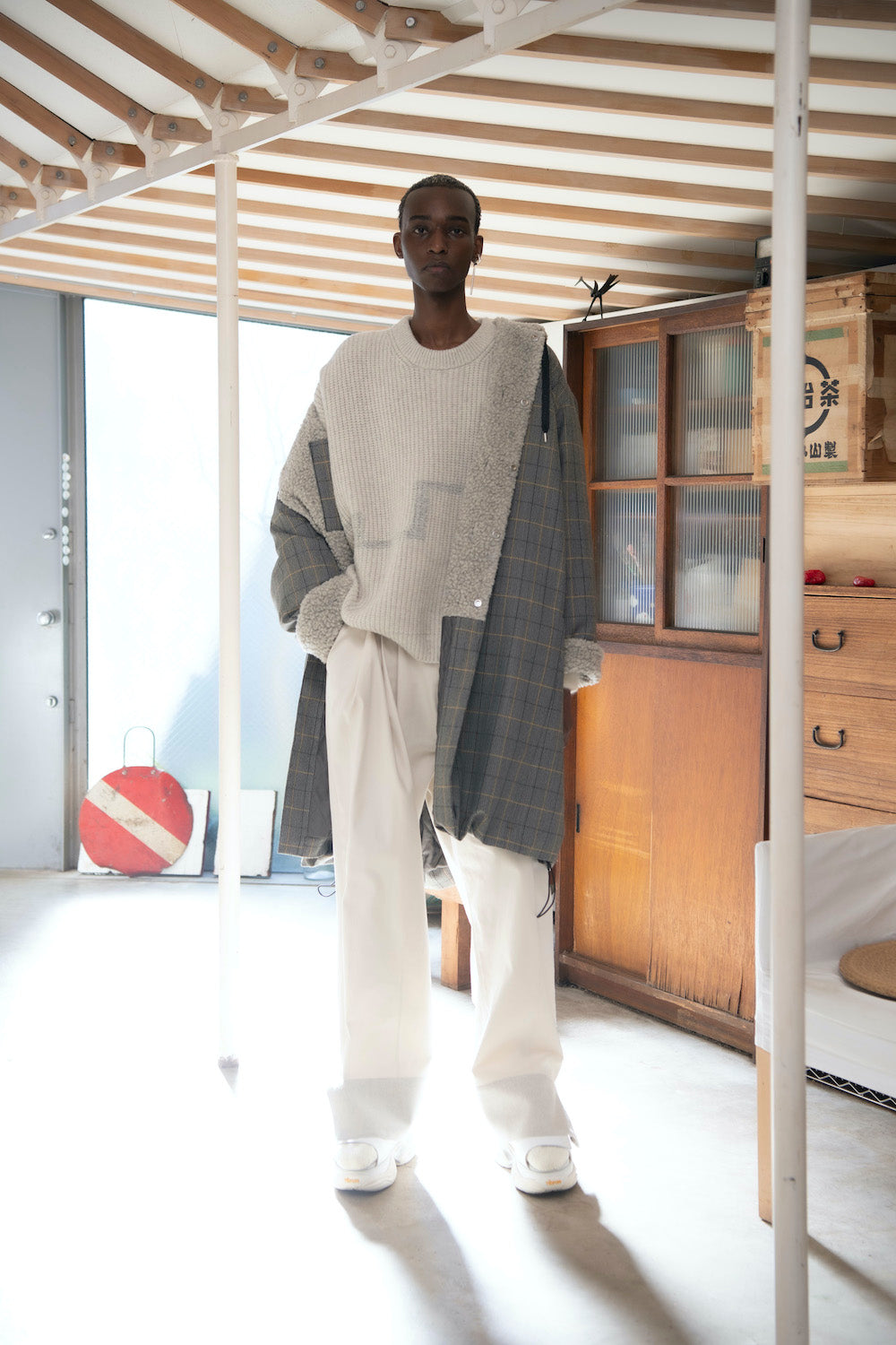 LB22AW-CO02-VCK #YELLOW TATTERSALL.