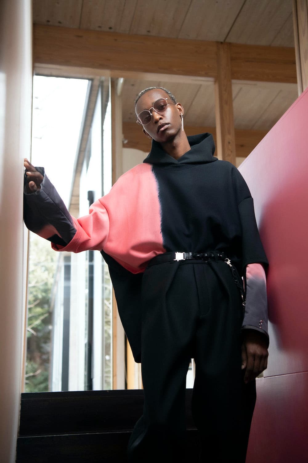 LB22AW-PK01-BDNY #BLACK×ROSE.