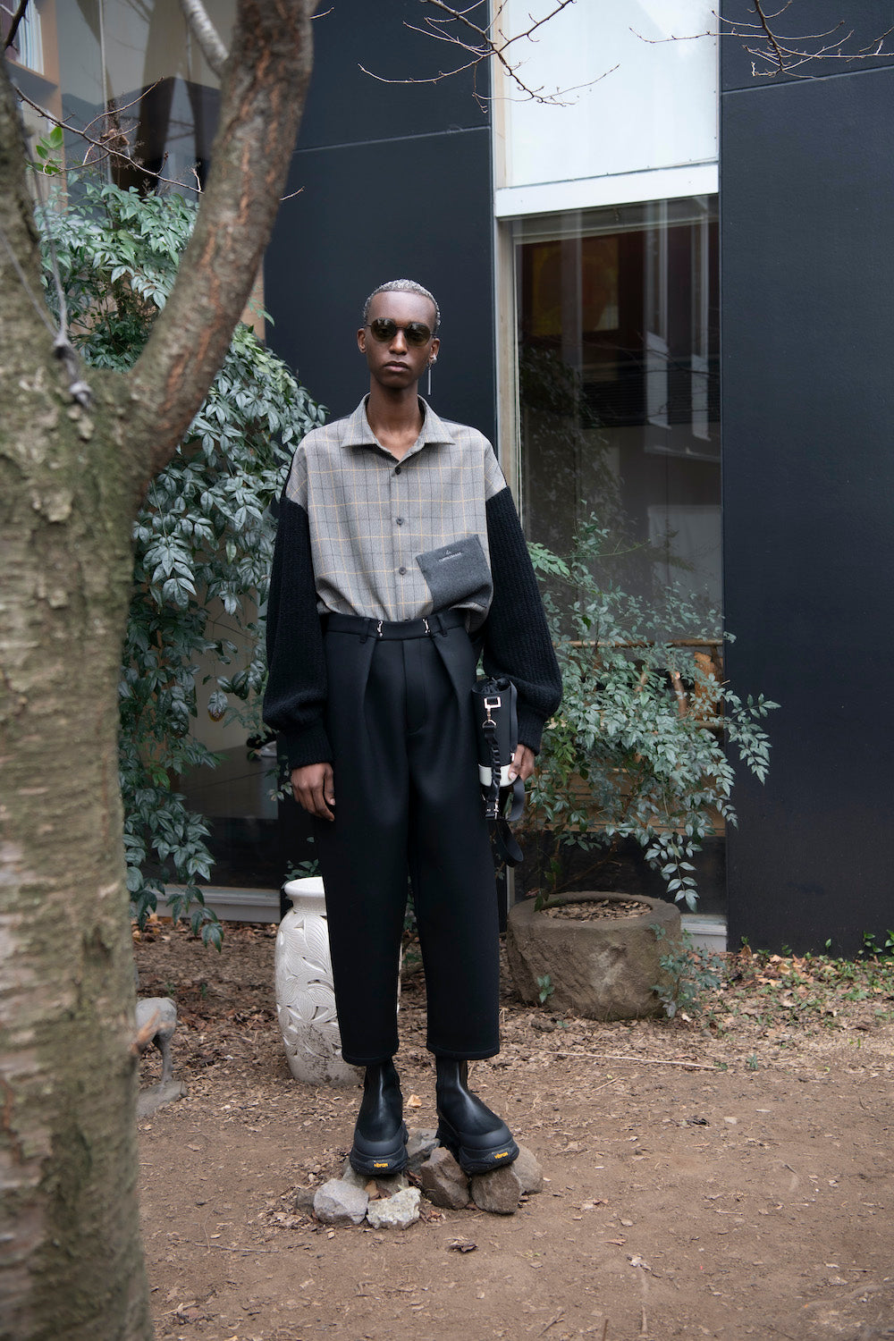 LB22AW-PT02-BWS #BLACK.