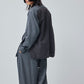 LB23AW-JK01-GST | 背垫度假夹克 | 灰色条纹