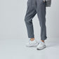 LB23AW-PT01-GST | 双腰焦特布尔长裤 | 灰色条纹