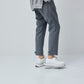 LB23AW-PT01-GST | 双腰焦特布尔长裤 | 灰色条纹