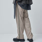 LB23AW-PT04-CWE | Comical Warm Excellent Sideline Wrapped Trousers | WOOD 