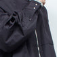 LB24SS-SHBL01-TFT | パウダータッチタフタトラックシャツジャケット | BLACK
