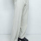 LB24SS-PT06-SLV-PL | Double waist straight trousers | OYSTER×OFF WHITE 