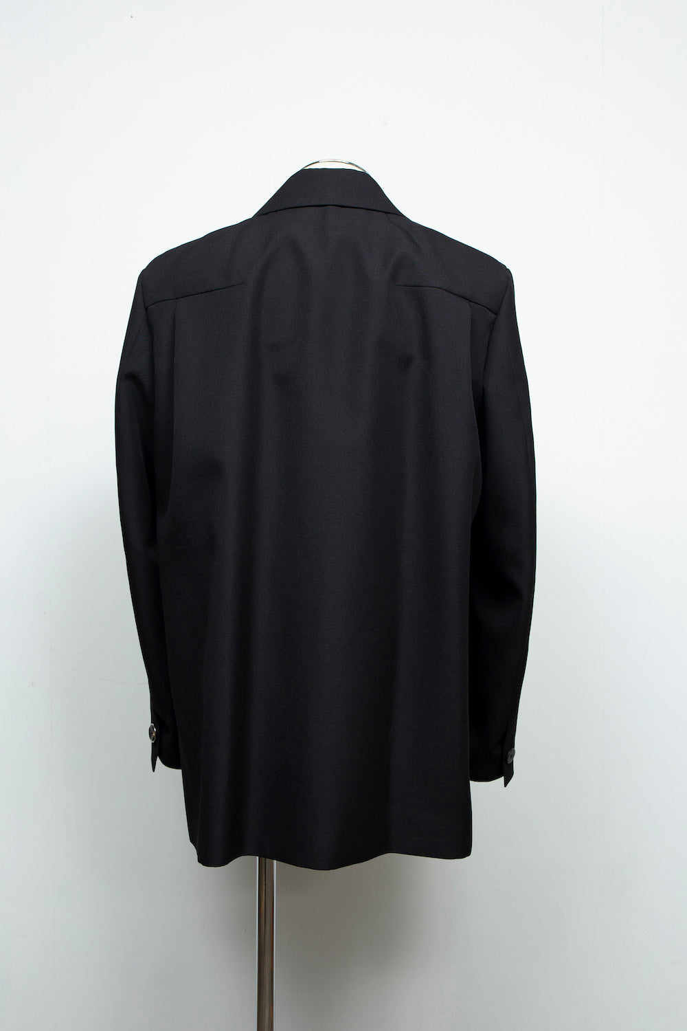 <LAST 1点> LB24AW-JK06-ADK | サイドベントテーラードジャケット | BLACK