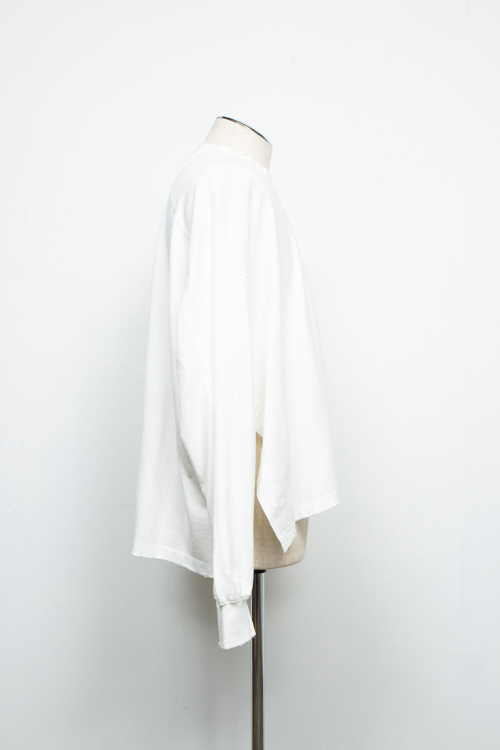 LB24AW-PO07-ITD | テーピングエイドダメージプルオーバー | OFF WHITE