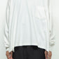 LB24AW-PO07-ITD | Taping Aid Damage Pullover | OFF WHITE