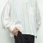 LB24AW-PO07-ITD | テーピングエイドダメージプルオーバー | OFF WHITE