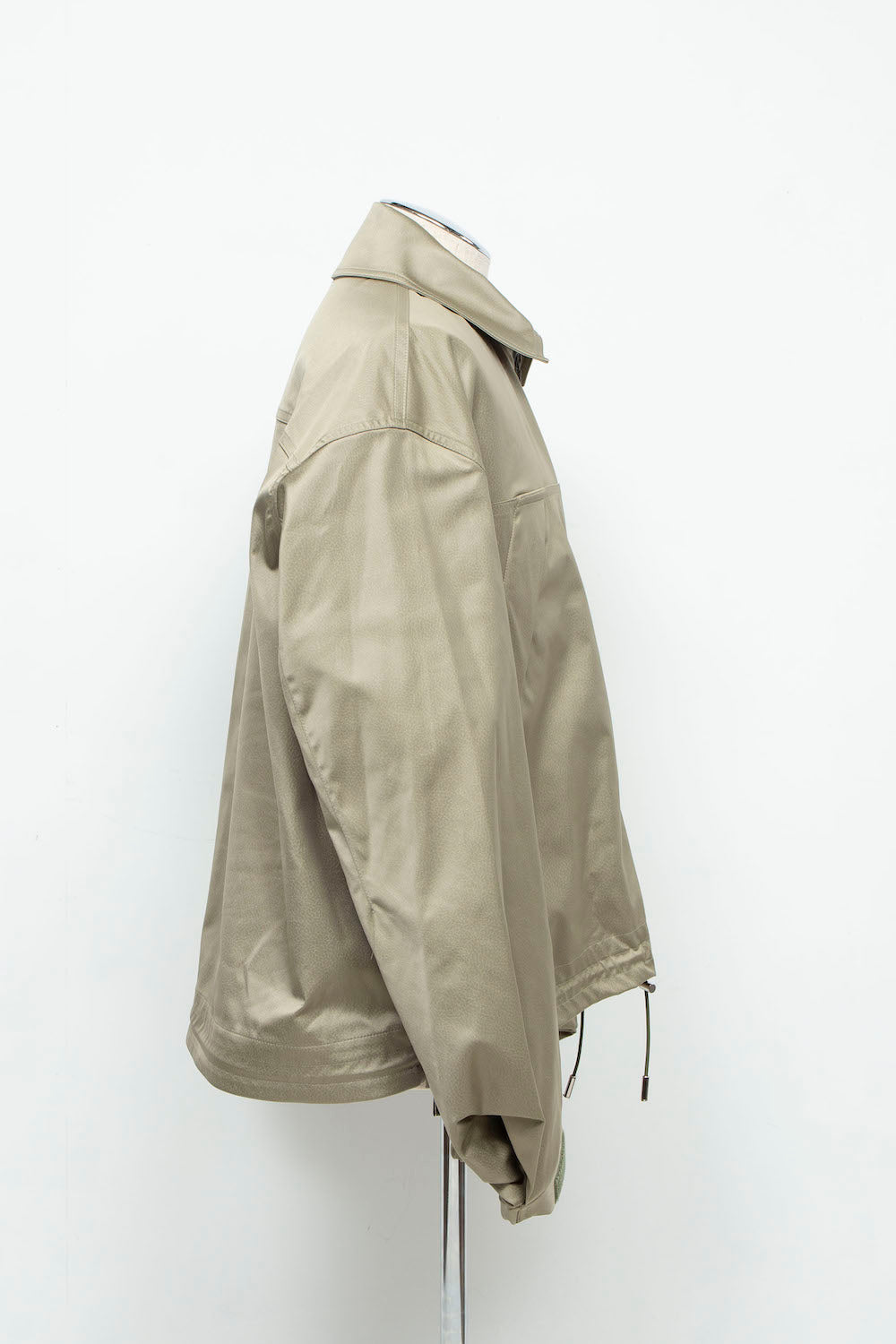 <LAST 1点> LB24AW-BL01-EMBLTH | FAKE-FAKE LEATHERサイドジップベントCWUジャケット | SAGE