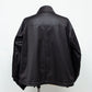 LB24AW-BL01-EMBLTH | FAKE-FAKE LEATHERサイドジップベントCWUジャケット | BLACK