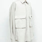 LB24AW-SH07-PAK-NBG | ハンドステッチCPOシャツジャケット | FROSTY WHITE