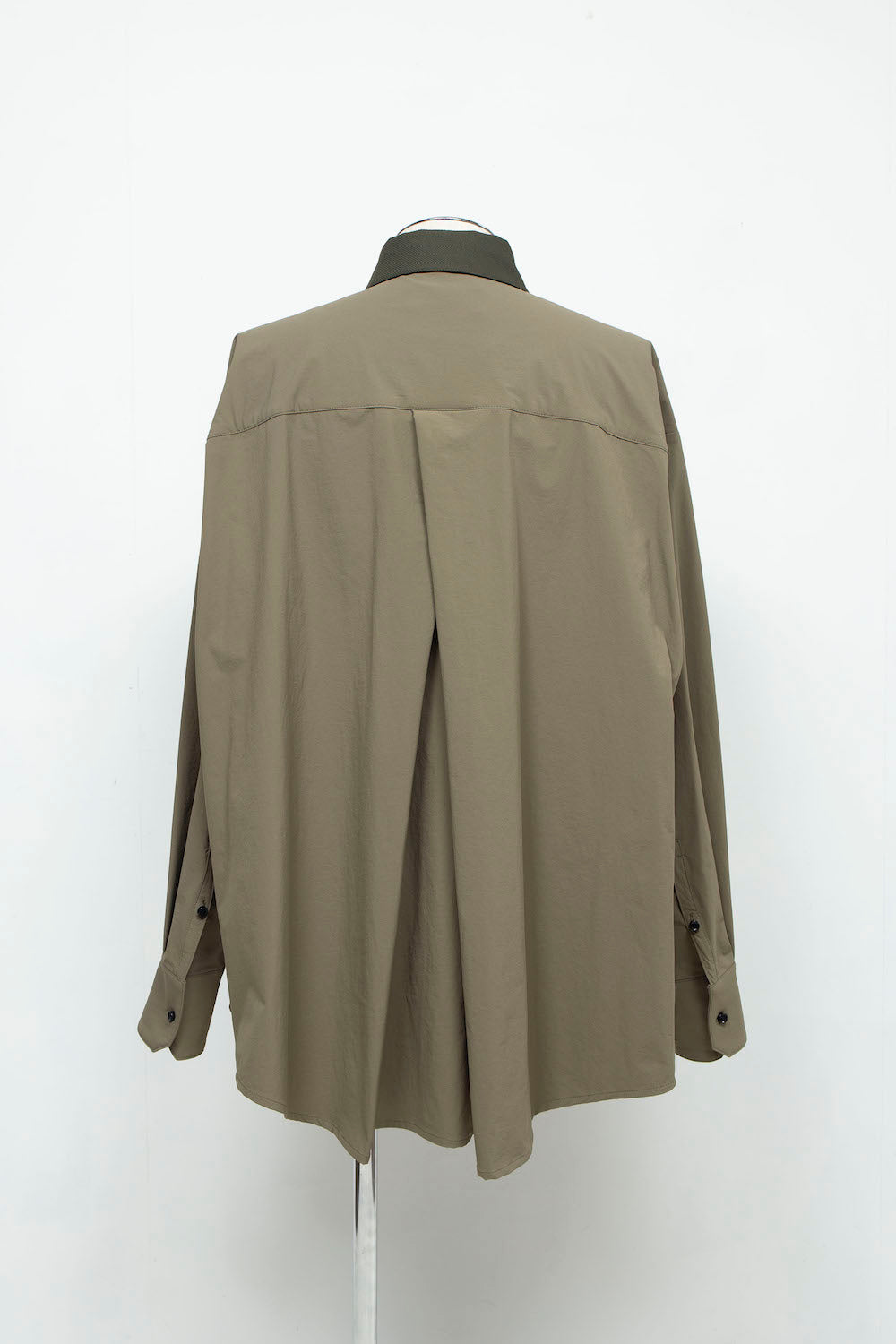 <LAST 1点> LB24AW-SH07-PAK-NBG | ハンドステッチCPOシャツジャケット | MOSS GREEN