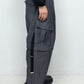 LB24AW-PT07-ADK | Side Zip Painter Trousers | IVORY