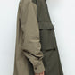 <LAST 1点> LB24AW-SH07-PAK-NBG | ハンドステッチCPOシャツジャケット | MOSS GREEN