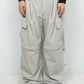 LB24AW-PT07-ADK | Side Zip Painter Trousers | IVORY