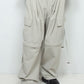 LB24AW-PT07-ADK | Side Zip Painter Trousers | IVORY