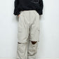 LB24AW-PT07-ADK | Side Zip Painter Trousers | IVORY