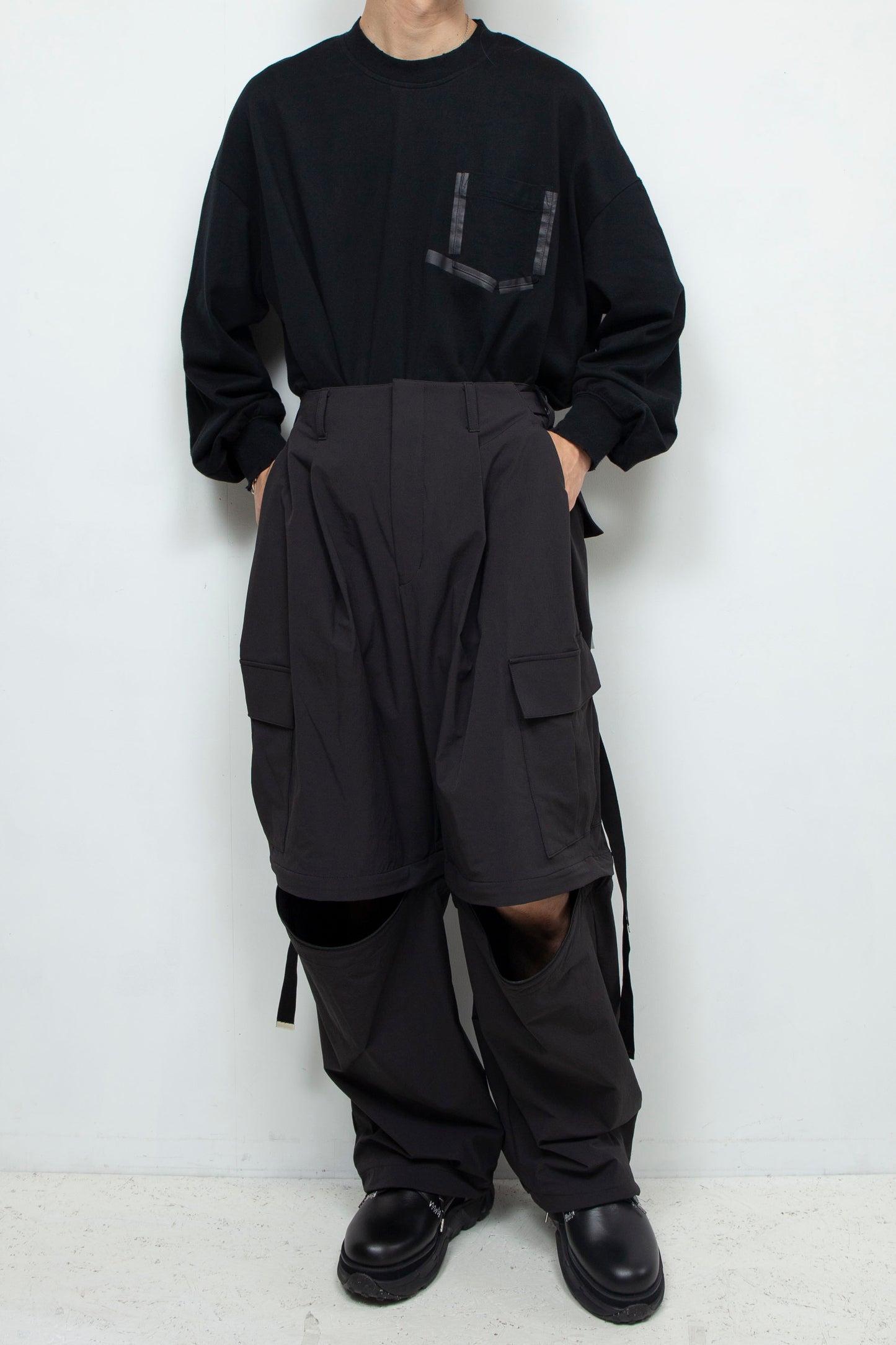 LB24AW-PT05-NBG | Onibegie 可拆卸工装裤 |