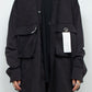 LB24AW-SH07-PAK-NBG | ハンドステッチCPOシャツジャケット | BLACK