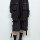 LB24AW-SH07-PAK-NBG | ハンドステッチCPOシャツジャケット | BLACK