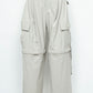 LB24AW-PT07-ADK | Side Zip Painter Trousers | IVORY