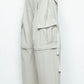 LB24AW-PT07-ADK | Side Zip Painter Trousers | IVORY