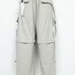 LB24AW-PT07-ADK | Side Zip Painter Trousers | IVORY