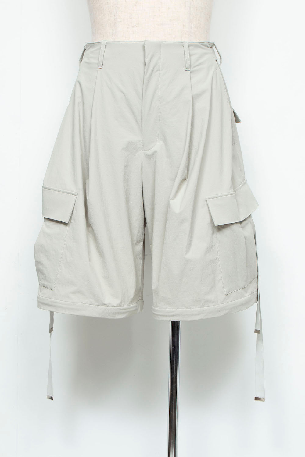 LB24AW-PT07-ADK | Side Zip Painter Trousers | IVORY